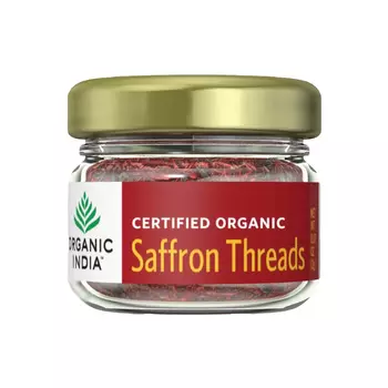 Шафран (2 г), Saffron Thread Kesar, произв. Organic India