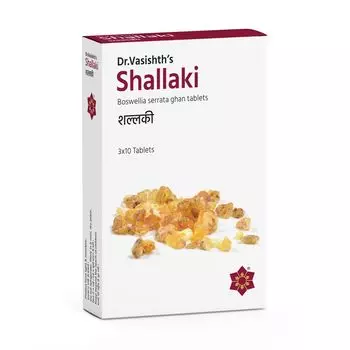 Шаллаки (30 таб, 600 мг), Shallaki, произв. Dr. Vasishth’s