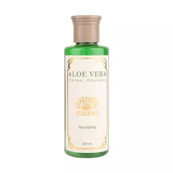 Шампунь для питания волос с Алоэ вера (200 мл), Aloe Vera Herbal Shampoo Nourishing, произв. Kairali