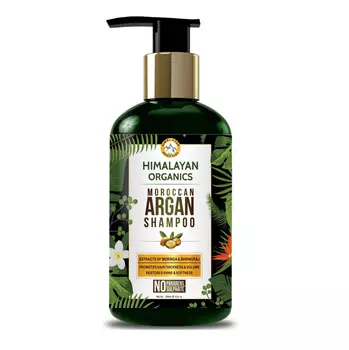 Шампунь для роста волос с Аргановым маслом (300 мл), Argan Oil Shampoo, произв. Himalayan Organics