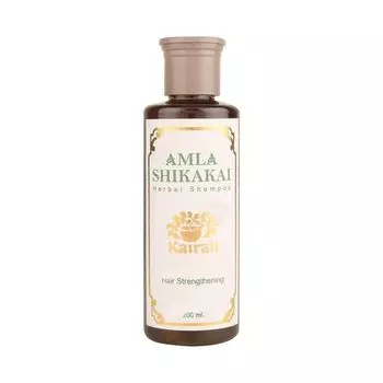 Шампунь для укрепления волос с Амлой и Шикакай (200 мл), Amla Shikakai Shampoo Hair Strengthening, произв. Kairali