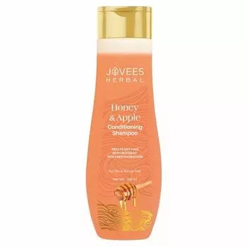 Шампунь-кондиционер с Медом и Яблоком (300 мл), Honey & Apple Conditioning Shampoo, произв. Jovees