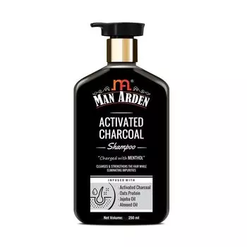 Шампунь с Активированным углем (250 мл), Activated Charcoal Shampoo, произв. Man Arden