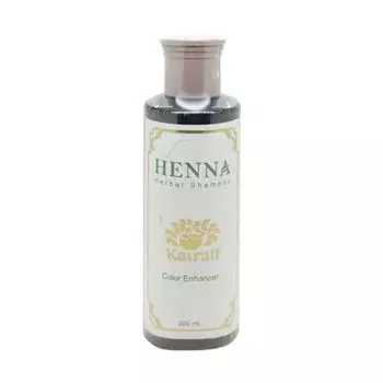 Шампунь с Хной: для усиления цвета волос (200 мл), Henna Herbal Shampoo, произв. Kairali