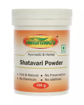 Шатавари (100 г), Shatavari Powder, произв. Naturmed's
