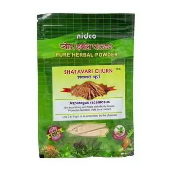 Шатавари Чурна (250 г), Shatavari Churna, произв. Nidco
