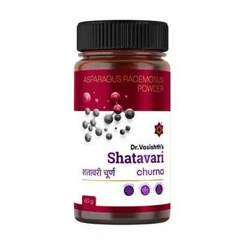 Шатавари Чурна (60 г), Shatavari Churna, произв. Dr. Vasishth’s