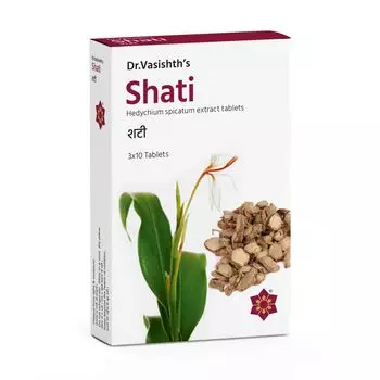 Шати (30 таб, 600 мг), Shati, произв. Dr. Vasishth’s