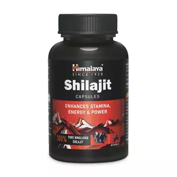 Шиладжит (60 кап, 500 мг), Shilajit, произв. Himalaya