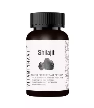 Шиладжит экстракт (90 кап, 500 мг), Shilajit Extract, произв. Vitamin Haat