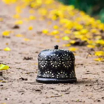 Шкатулка, Wooden Box Black, Handmade, произв. MYINDIA