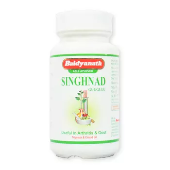 Сингхнад Гуггул (80 таб), Singhnad Guggulu, произв. Baidyanath