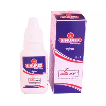 Синурекс (15 мл), Sinurex Nasal Drops, произв. BPRL