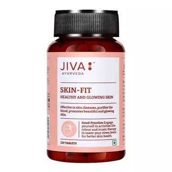 Скин-Фит (120 таб, 500 мг), Skin-Fit Tablets, произв. Jiva