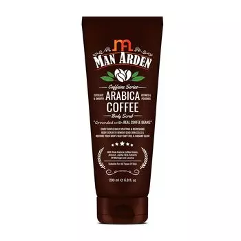 Скраб для тела с кофе Арабика (200 мл), Arabica Coffee Body Scrub, произв. Man Arden