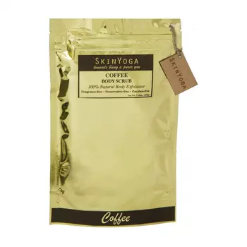 Скраб для тела с Кофе: для сухой кожи (200 г), Coffee Body Scrub, произв. SkinYoga