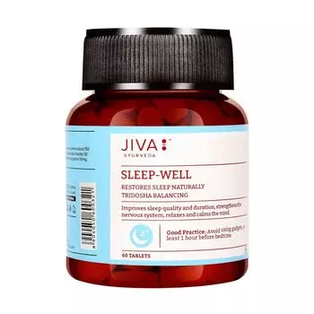 Слип-велл (60 таб, 100 мг), Sleep-Well Tablets, произв. Jiva