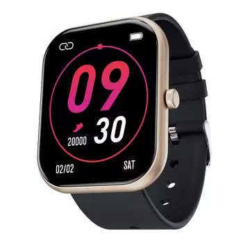 Смарт-часы Блеск Плюс золотисто-черные, Dazzle Plus Smart Watch Gold Black, произв. Fire-Boltt