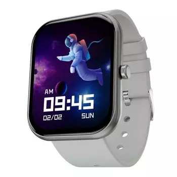 Смарт-часы Блеск с серебристым ремешком, Dazzle Smart Watch Silver, произв. Fire-Boltt