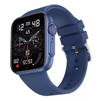 Смарт-часы Гладиатор с синим ремешком, Gladiator Smart Watch Blue, произв. Fire-Boltt