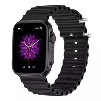 Смарт-часы Грань с черным ремешком, Edge Smart Watch Black, произв. Fire-Boltt