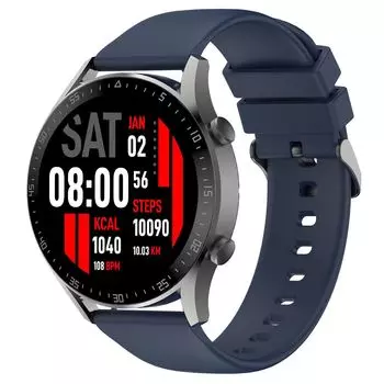 Смарт-часы Разговор 2 с синим ремешком, Talk 2 Smart Watch Blue, произв. Fire-Boltt