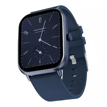 Смарт-часы Зов ниндзя Про Макс темно-синие, Ninja Call Pro Max Smart Watch Navy Blue, произв. Fire-Boltt