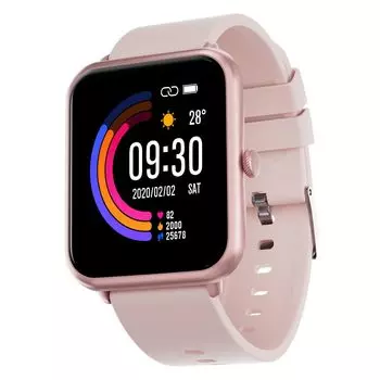 Смарт-часы Зов ниндзя Про с розовым ремешком, Ninja Call Pro Smart Watch Pink, произв. Fire-Boltt