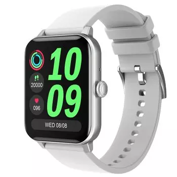 Смарт-часы Зов ниндзя с серым ремешком, Ninja Calling Smart Watch Active Grey, произв. Fire-Boltt