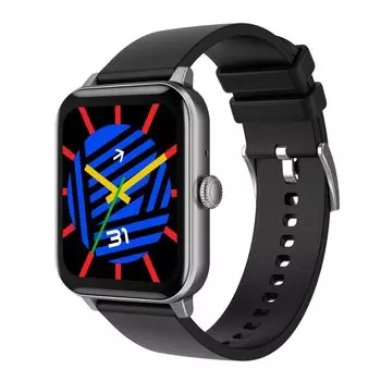 Смарт-часы Зов ниндзя с темно-серым ремешком, Ninja Calling Smart Watch Active Grey, произв. Fire-Boltt