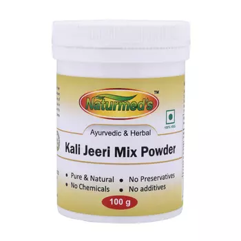 Смесь с черным Тмином (100 г), Kali Jeeri Powder, произв. Naturmed's