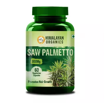 Со Пальметто (60 кап, 800 мг), Saw Palmetto, произв. Himalayan Organics