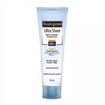 Солнцезащитное средство SPF 50+ (30 мл), Ultra Sheer Dry-Touch Sunblock SPF 50+, произв. Neutrogena