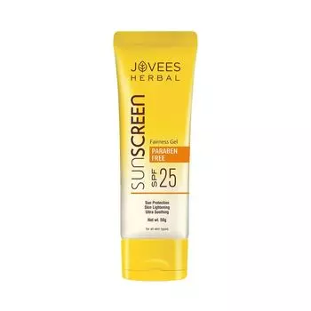 Солнцезащитный гель для лица SPF 25 (50 г), Sunscreen Fairness Gel SPF 25, произв. Jovees