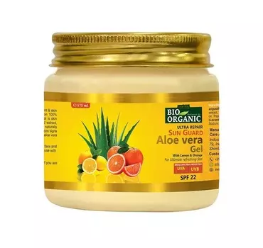 Солнцезащитный гель с Алоэ вера (175 мл), Sun Guard Aloe Vera Gel, произв. Indus Valley