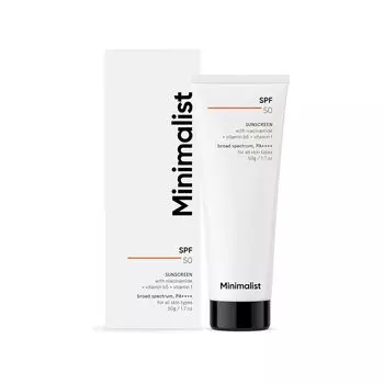 Солнцезащитный крем SPF 50 (50 г), Sunscreen SPF 50, произв. Minimalist