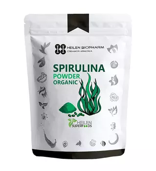 Спирулина (100 г), Spirulina Powder, произв. Heilen Biopharm