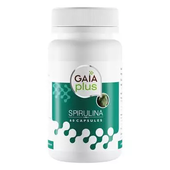 Спирулина (60 кап, 500 мг), Spirulina, произв. Gaia
