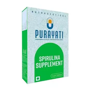 Спирулина (60 кап), Spirulina, произв. Purayati