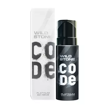 Спрей-парфюм для тела Платинум мужской (120 мл), Men Code Platinum Body Perfume, произв. Wild Stone