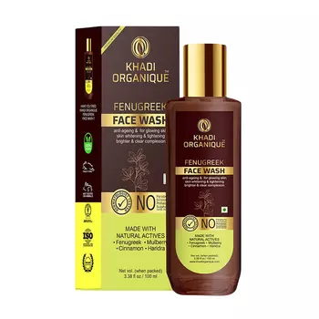 Средство для умывания с Пажитником (100 мл), Fenugreek Face Wash, произв. Khadi Organique