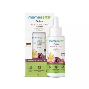 Средство для усиления роста волос с Луком (30 мл), Onion Hair Oil Booster, произв. Mamaearth