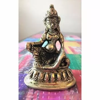 Статуэтка Кубера из Аштадхату, Kuber Idol (Medium) Ashtadhatu, произв. Kalyan Puja