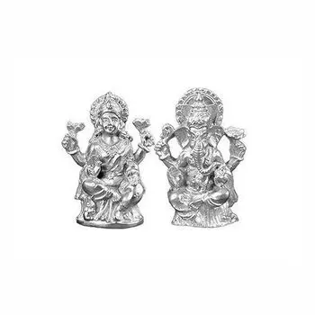 Статуэтки Лакшми и Ганеш, Parad Lakshmi Ganesh Idol, произв. Kalyan Puja