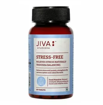 Стресс Фри (120 таб, 100 мг), Stress-Free, произв. Jiva