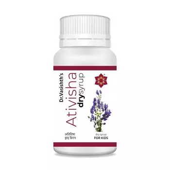 Сухой сироп Ативиша для детей (10 г), Ativisha Dry Syrup for Kids, произв. Dr. Vasishth’s