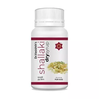 Сухой сироп Шаллаки для детей (10 г), Shallaki Dry Syrup for Kids, произв. Dr. Vasishth’s
