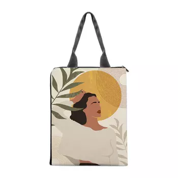 Сумка для документов Девушка бохо, Boho Girl Document File Holder Bag, произв. The Purple Tree