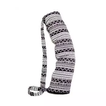 Сумка для йоги, Yoga Bag Dark Violet and White, Handmade, произв. MYINDIA