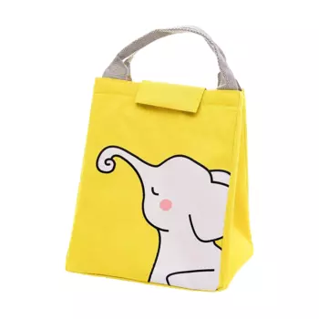Сумка для ланча Милый слоник, Cute Elephant Print Lunch Bag, произв. The Purple Tree